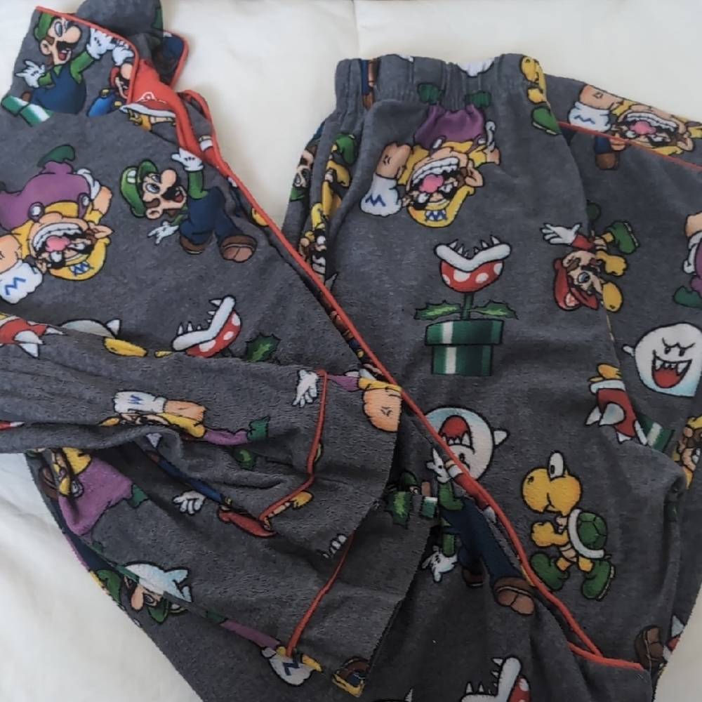 Kids Character Pajama Set - Gray